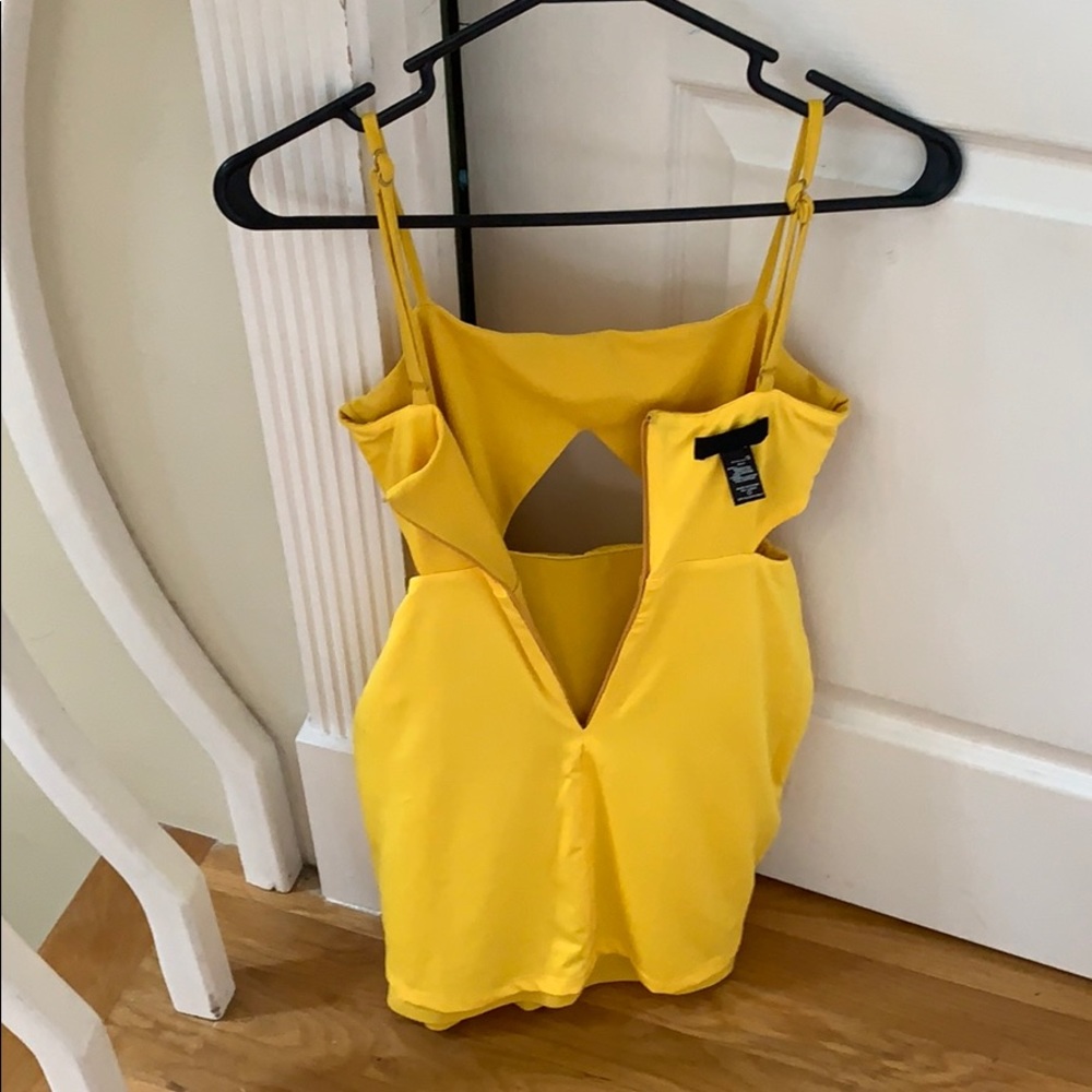 h:ours Maudee dress - lemon yellow from revolve